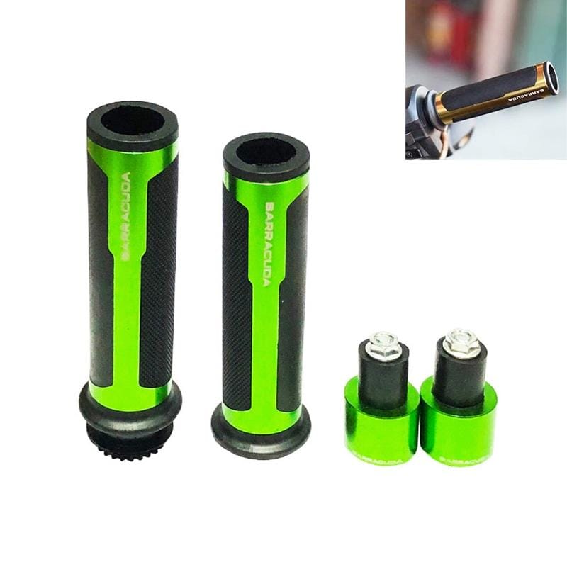 Motorcycle Modification Accessories Hand Grip Cover Handlebar Set (Green)