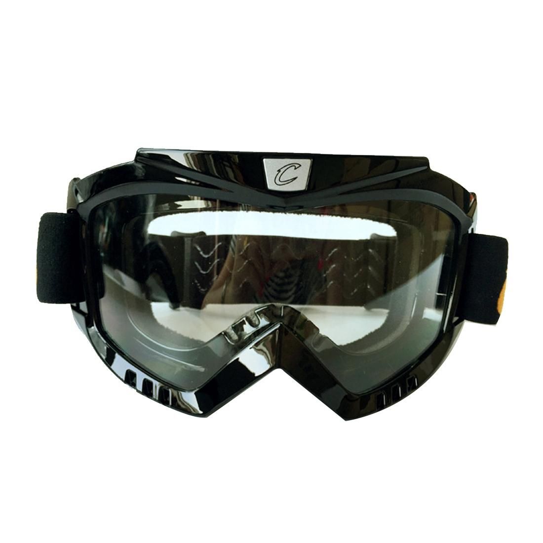 Motorcycle Helmet Riding Mask Goggles Set Outdoor Wind and Sand Resistant Off-road Harley Goggles Removable Masks (Colour)