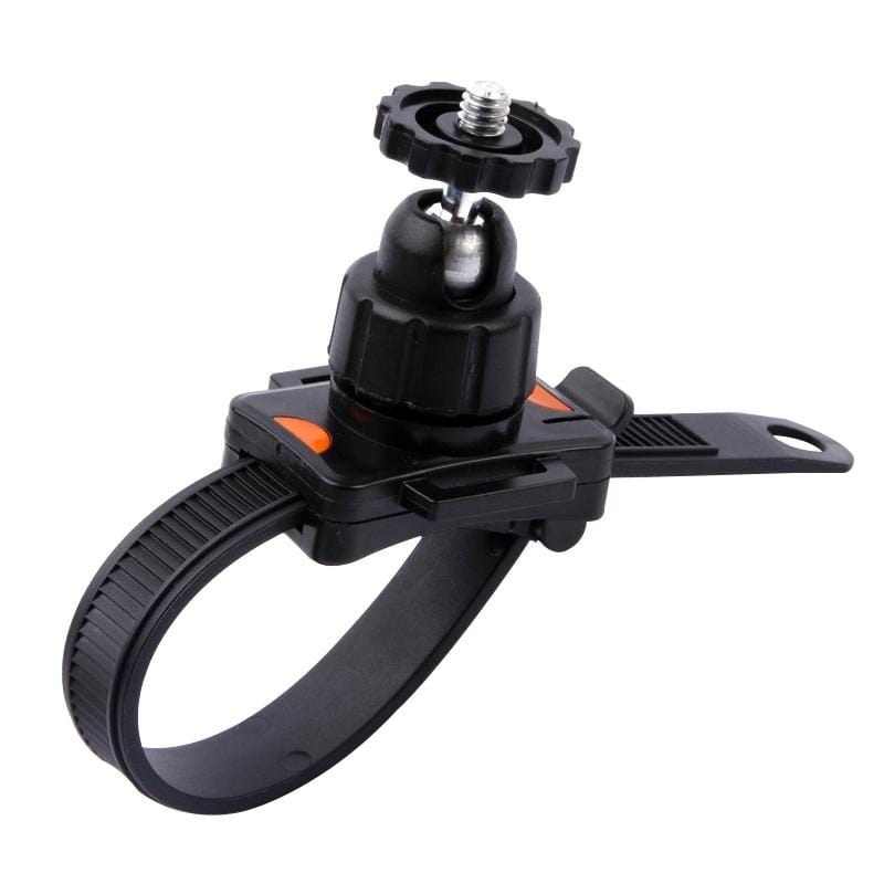 Camera Mount Tripod Holder with Head strap / Helmet Hat for GoPro HERO4 / 3+ / 2 & 1,XiaoMi YI,SJCAM SJ4000 / SJ5000 / SJ6000 / SJ7000 / Kjstar Sport Camera (Black)