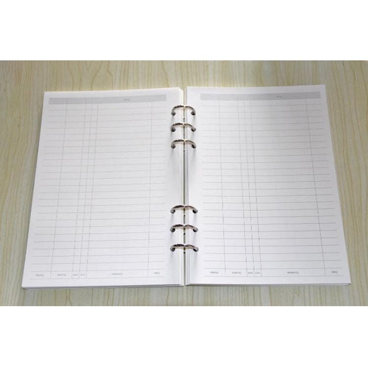 10 PCS Notebook Ring Buckle 3 Hole Ring Hanging Accessories 3-Hole Silver Clasp