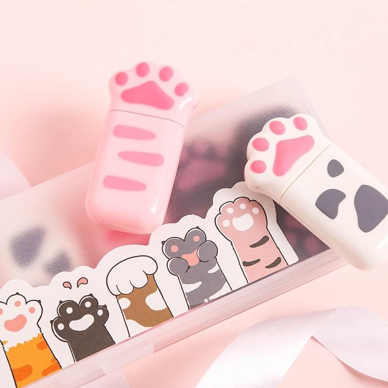 6 PCS Cute Cat Claw Correction Tape Set Creative Mini Correction Tape Student Stationery (Cat Claw Correction Tape-6 Boxes B694K)