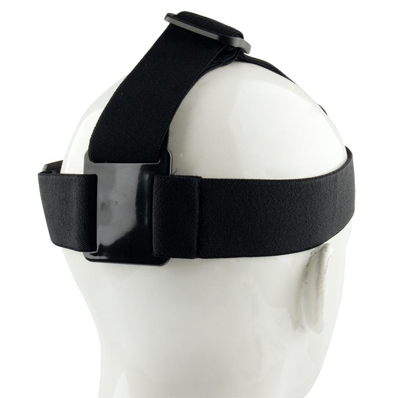 TMC HR37 Head Belt for GoPro  NEW HERO /HERO6   /5 /5 Session /4 Session /4 /3+ /3 /2 /1, Xiaoyi and Other Action Cameras (Black)