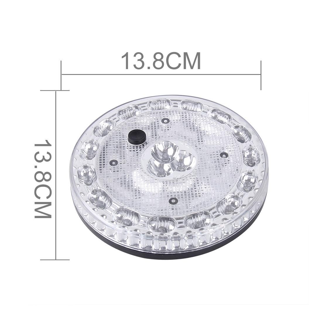 CARFU AC-1917 5W 5500K 300LM Interior LED Roof Light With 24LED Lamps, DC 12V (White Light)