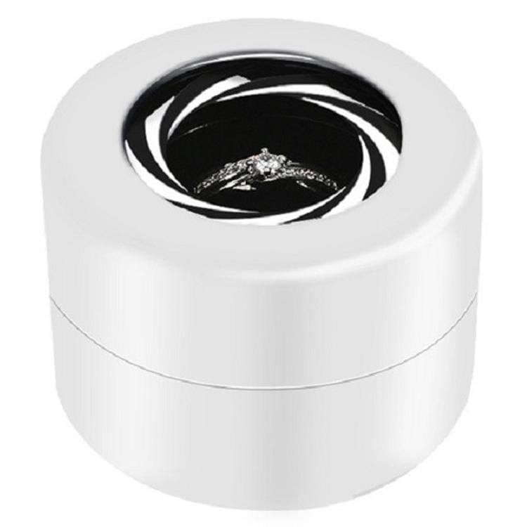 Surprise Jewelry Proposal Rotation Diamond Ring Box, Size:5.6�4cm (Sub-Silver)