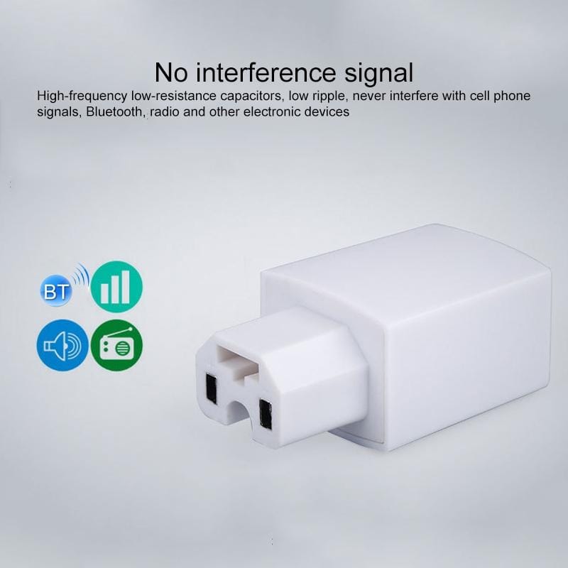 Electrical Motorcycle 36-80V 2A Double Port USB Mobile-phone Charger Adapter (Black)