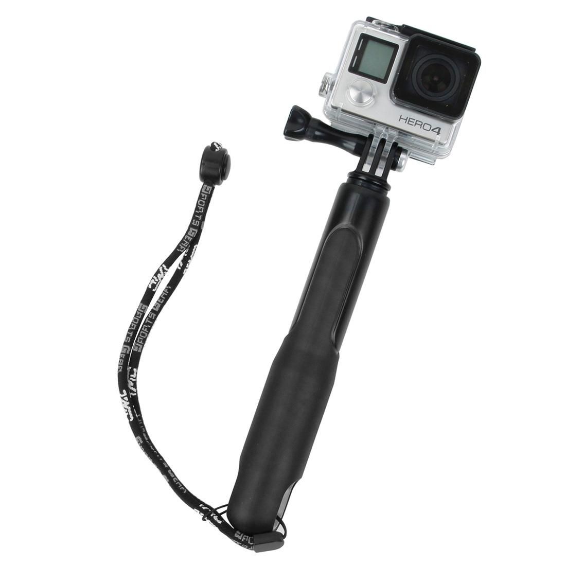 TMC HR375 Extendable Self-portrait Handheld Telescopic Monopod Holder for GoPro  NEW HERO /HERO6  / 5 /5 Session /4 /3+ /3 /2 /1, Full Length Max: 50cm (Grey)