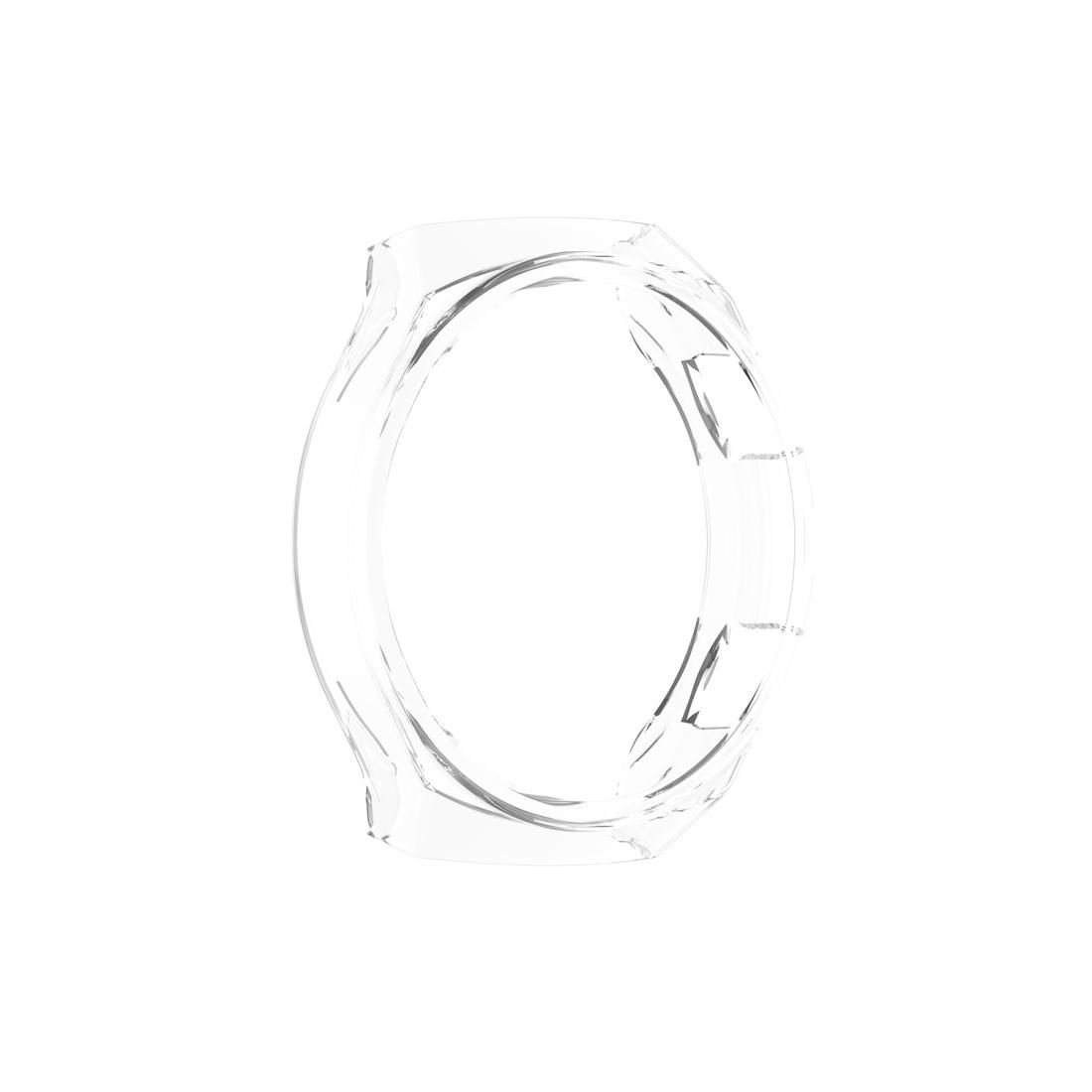 For Huawei Watch GT 2e Transparent TPU Silicone Watch Case (Transparent Black)