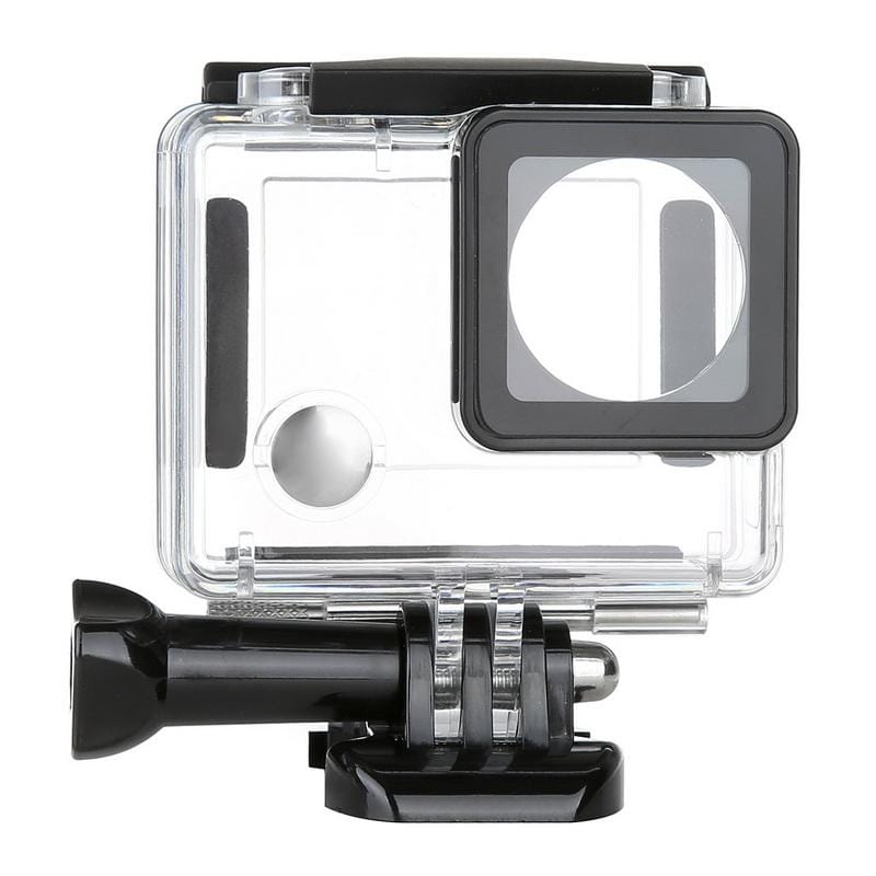 DZ-361 Sports Camera Waterproof Housing Case + Thumb Knob + Tripod Mount for Dazzne P2