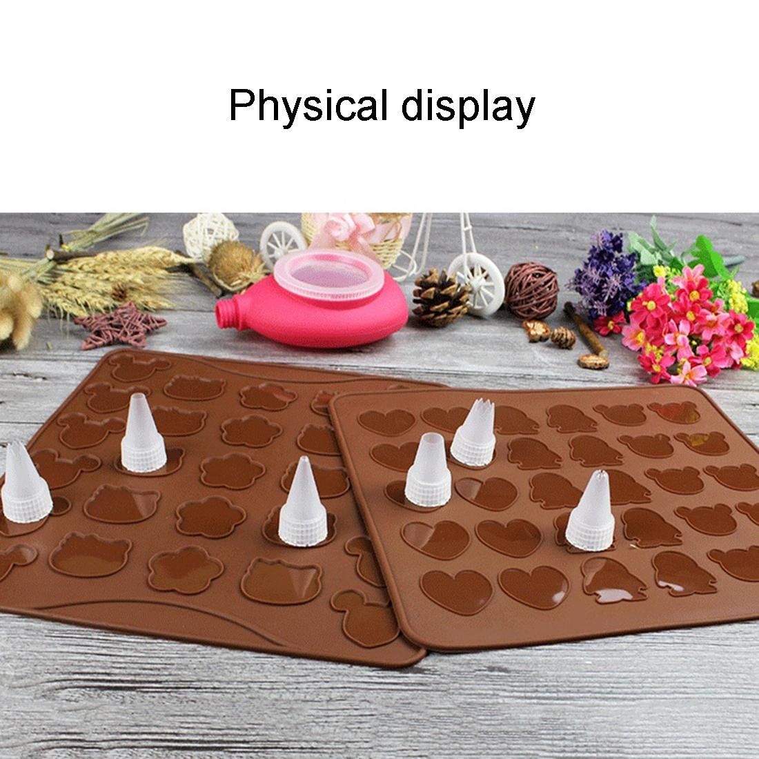2 PCS Kitchen Roast Silicone Macaron Oven Baking Pad, Size: 26*29cm