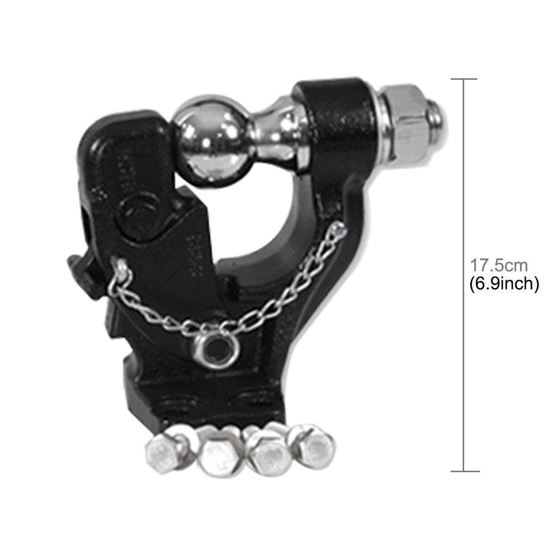 Car Auto Tiger Head Shape Aluminum Alloy Rear Tow Towing Hook for Harvard H9 Land Cruise