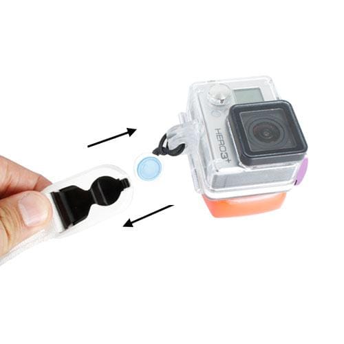 TMC CA003 Quick Release Camera Cuff Wrist Strap for GoPro  NEW HERO /HERO6   /5 /5 Session /4 Session /4 /3+ /3 /2 /1 Xiaoyi and Other Action Cameras, Max Length: 22cm (White)