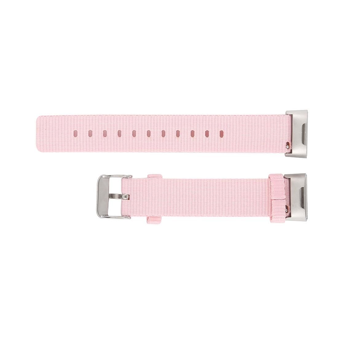 Nylon Wrist Strap Watch Band for Fitbit Charge 3 (Navy Blue)