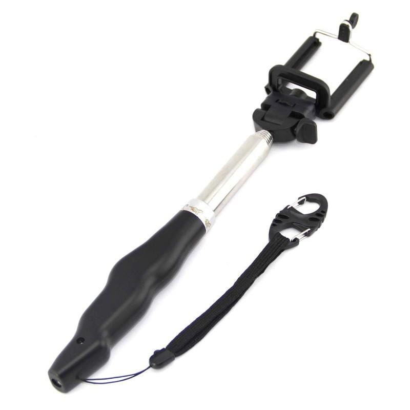 Fashion 7 Sections Telescopic Shaft Self-timer Monopods for GoPro Camera / Digital Camera / Phone, Full Length Max: 110cm (White)