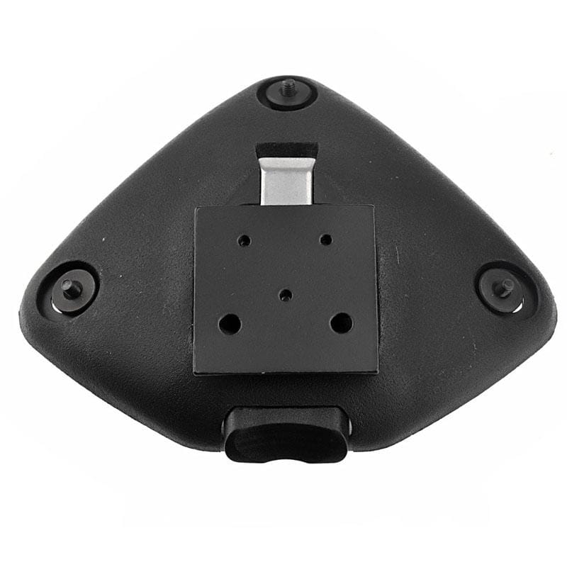 Aluminum Alloy Bottom Base Mount for GoPro  NEW HERO /HERO6   /5 /5 Session /4 Session /4 /3+ /3 /2 /1, Xiaoyi and Other Action Cameras / Night Vision Camera (Black)