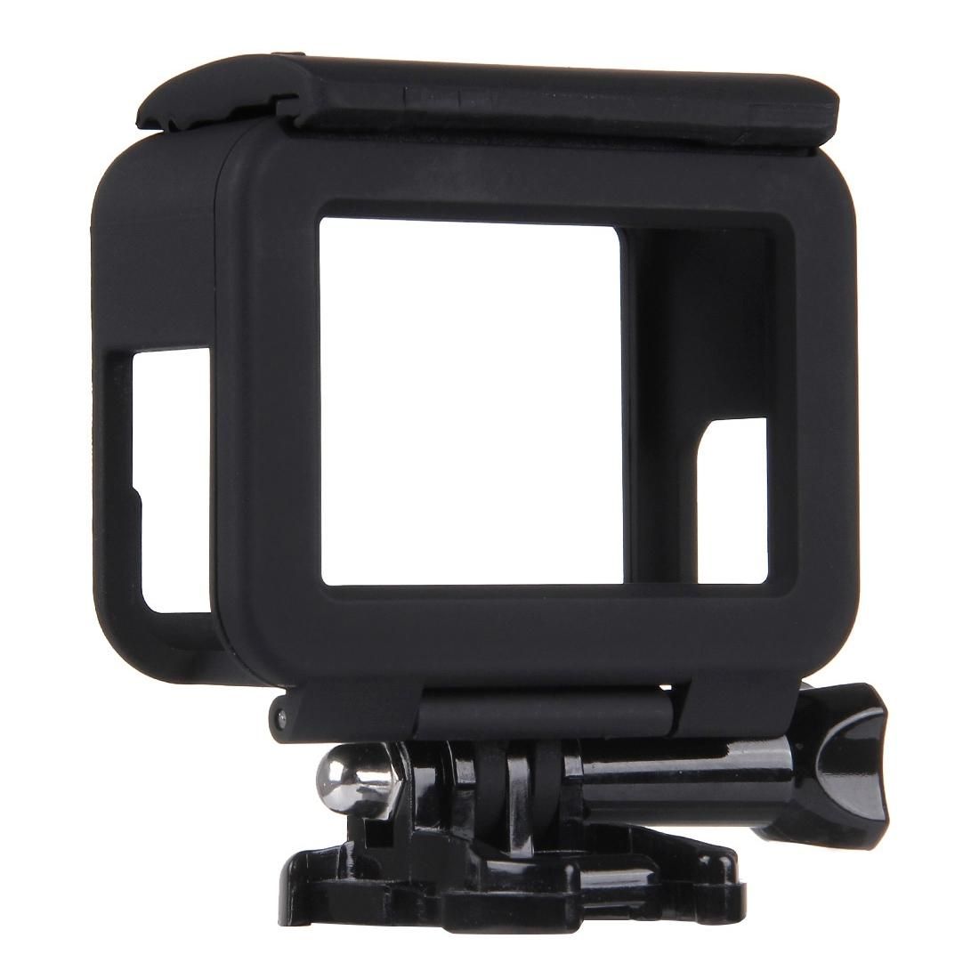 PULUZ ABS Plastic Housing Shell Frame Mount Protective Case Cage with Pedestal and Long Screw for GoPro HERO /7 Black /6 /5 (Style1)
