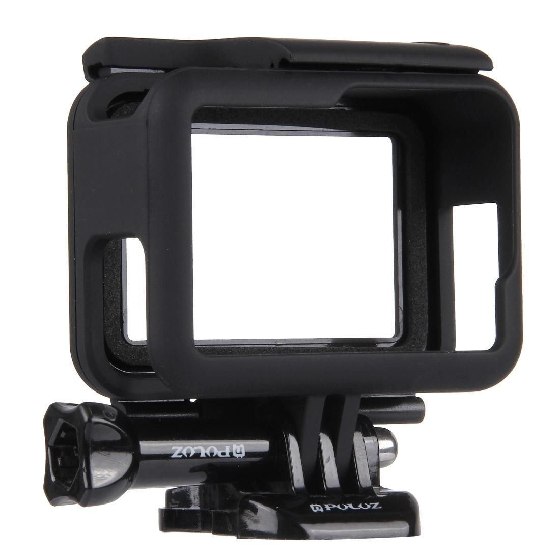 PULUZ ABS Plastic Housing Shell Frame Mount Protective Case Cage with Pedestal and Long Screw for GoPro HERO /7 Black /6 /5 (Style1)