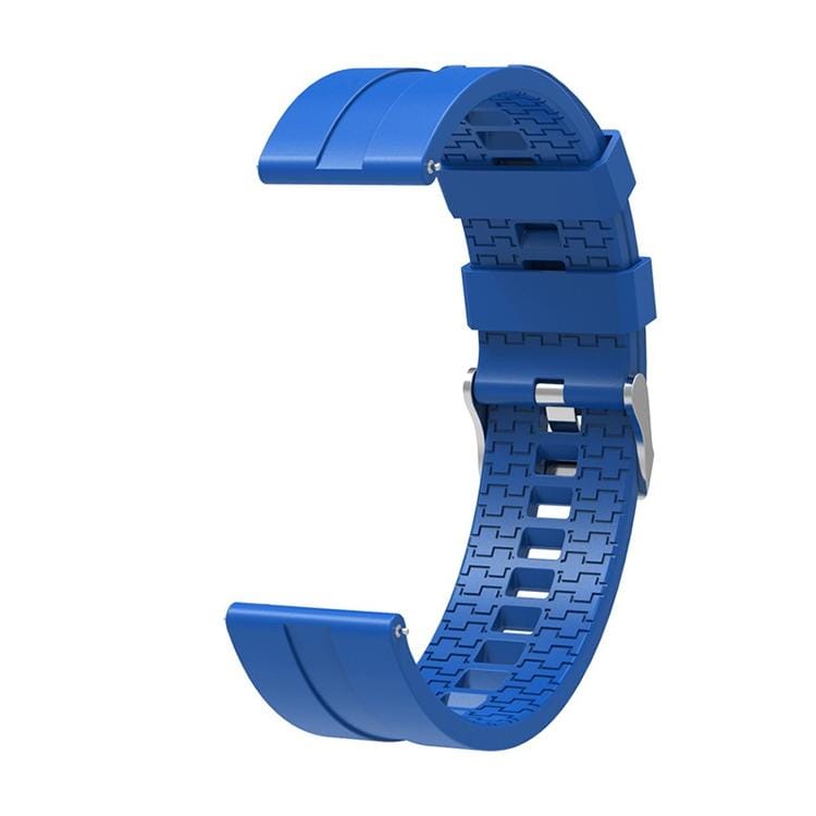 Suitable For Xiaomi Haylou Solar Watch Silicone Strap Length: 21cm (blue)