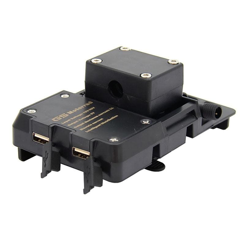 Motorcycle Mobile Phone Holder USB Charger Bracket