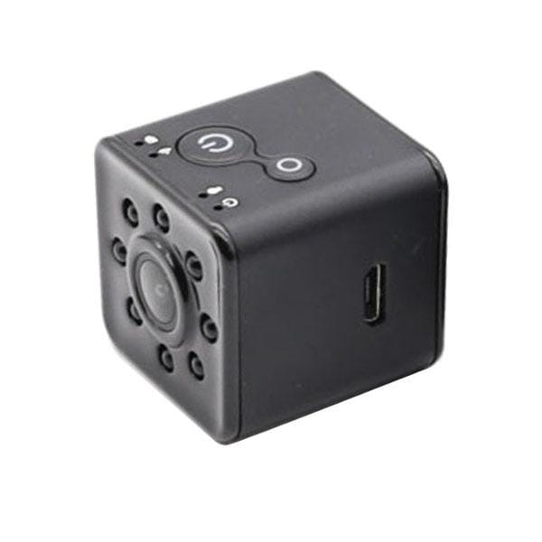 SQ13 Ultra-Mini DV Pocket WiFi 1080P 30fps Digital Video Recorder Camera Camcorder with 30m Waterproof Case, Support IR Night Vision (Black)