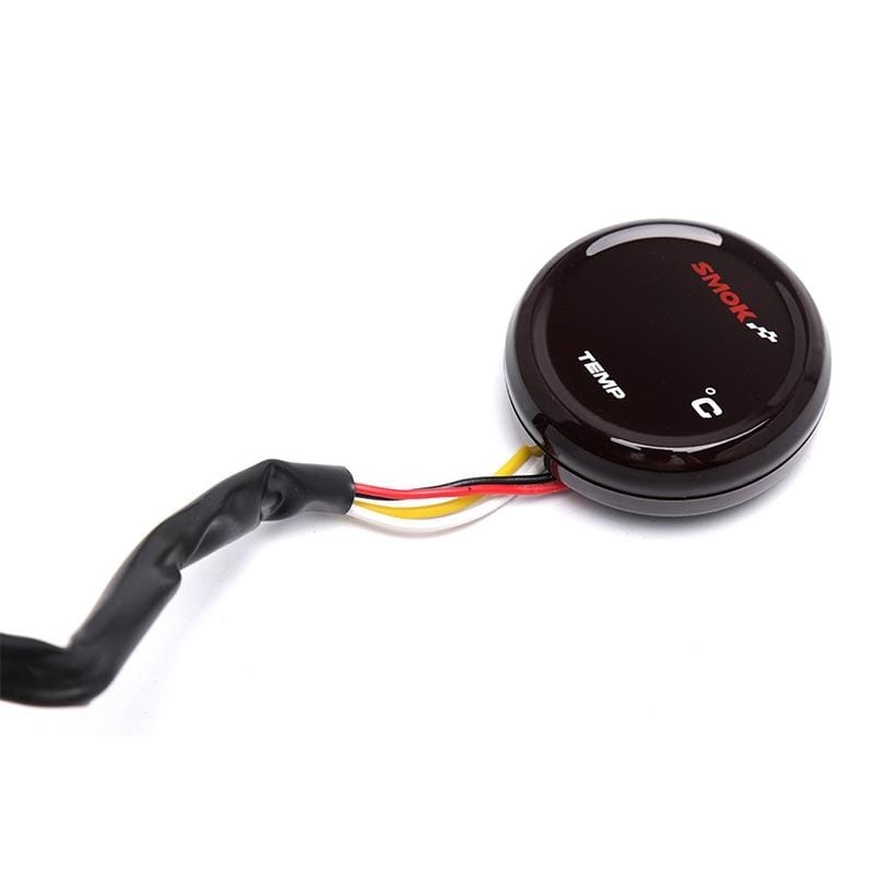 Motorcycle Universal Thermometer Smok Instrument Modification for Harley Battle Pedal in Smok Light Source (Red Black)