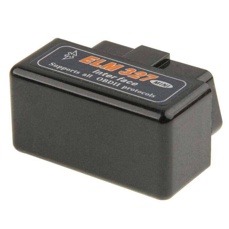 Mini ELM327 V2.1 OBDII Bluetooth Car Auto Diagnostic Interface Scanner Tool (Black)