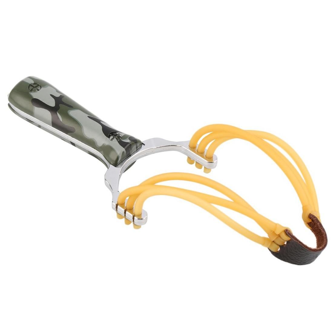 Stainless Powerful Hunting Slingshot Catapult Launcher