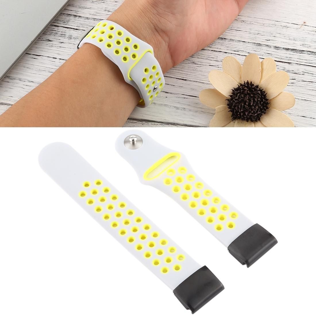 Smart Watch Silicone Wrist Strap Watchband for Garmin Fenix 5 (Yellow)