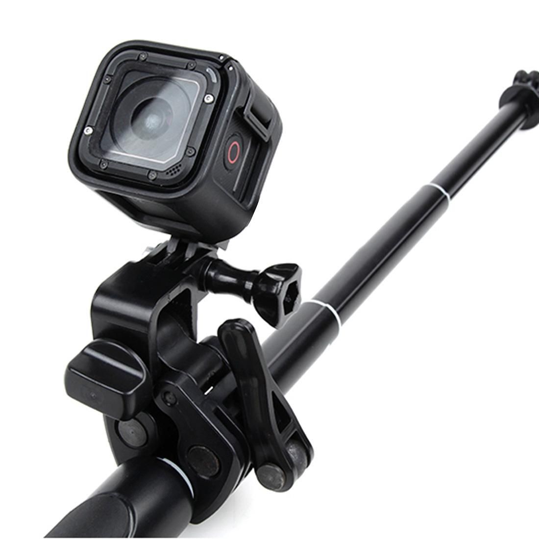 TMC HR347 Sportman Mount for GoPro  NEW HERO /HERO6   /5 /5 Session /4 Session /4 /3+ /3 /2 /1, Xiaoyi and Other Action Cameras (Black)