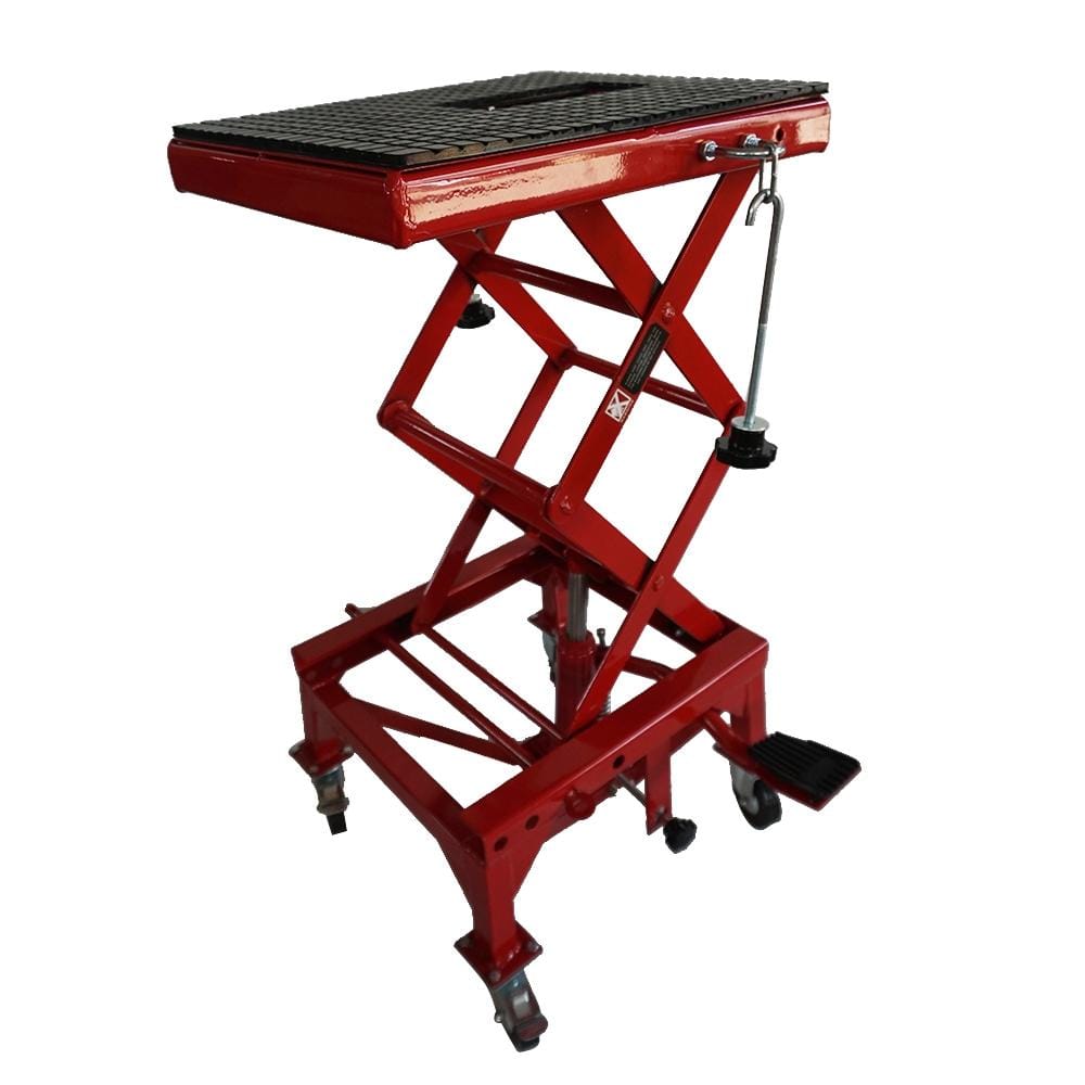 Steel Hydraulic Motorcycle Lifting Adjustable Platform, Load-bearing: 300lbs