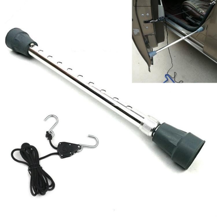 Automobile Sheet Metal Depression Repair Auxiliary Tool Hood Support Rod (Bronze And Rope)