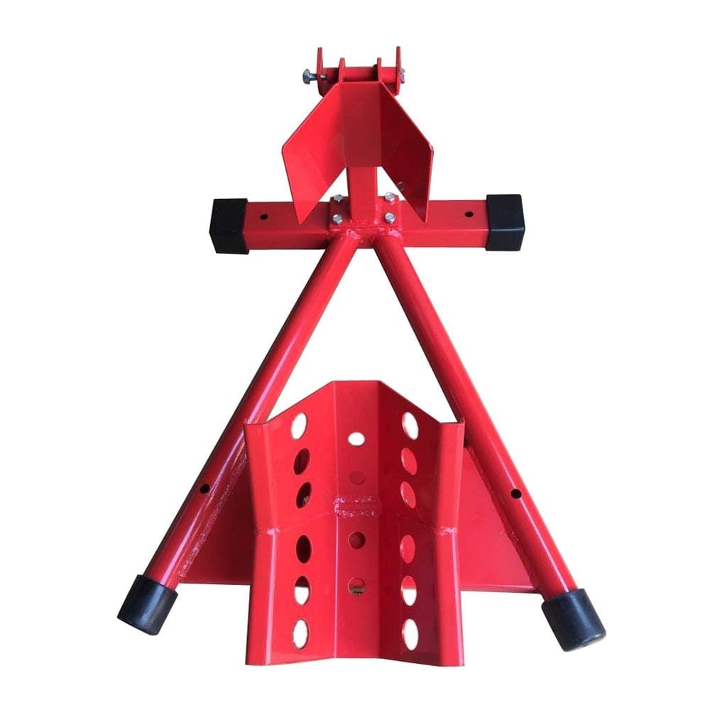 Steel Motorcycle Front / Rear Wheel Support Frame Stand for 16-21 inch Motorcycle Wheels