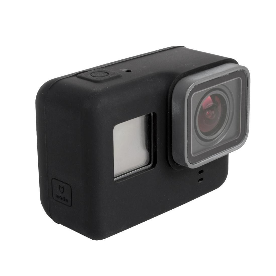 For GoPro HERO5 Silicone Housing Protective Case Cover Shell (Black)