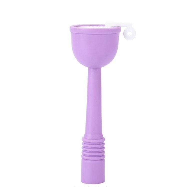 Kitchen Faucet Water-saving Shower (Long Purple)