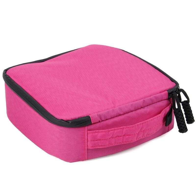TMC Weather Resistant Soft Case for GoPro  NEW HERO /HERO6   /5 /4 Session /4 /3+ /3 /2 /1, Puluz U6000 and other Sport Cameras Accessories (Magenta)