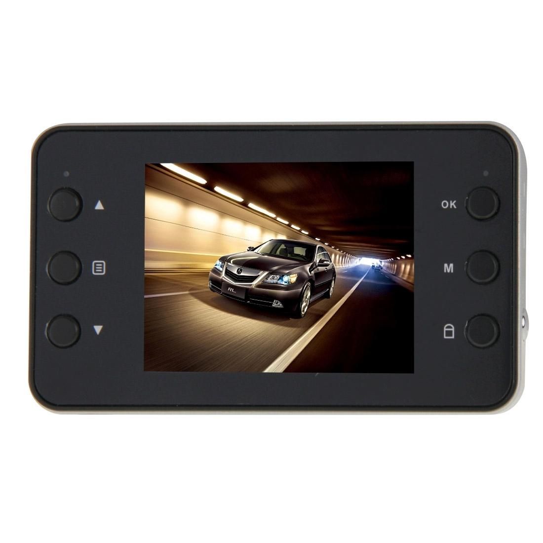 G200 720P VGA 2.4 inch LCD Screen Display Car DVR Recorder, 100 Degrees Wide Angle Viewing, Support Loop Recording / Motion Detection