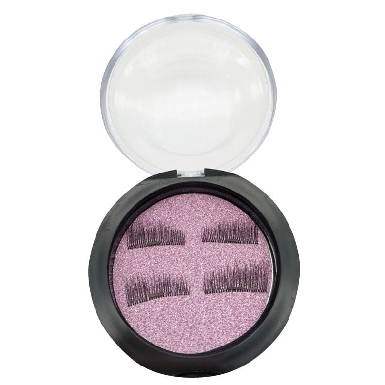 4 PCS 3D Magnetic False Eyelashes Eye Beauty Makeup Accessories Eye Lashes Extension Tools, Eyelash Length 1.5mm-2.1cm (Style3)