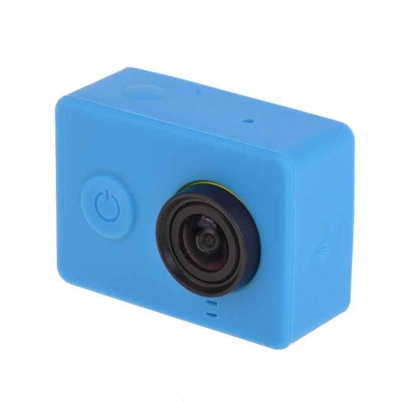 Silicone Gel Protective Case for Xiaomi Yi Sport Camera (Blue)