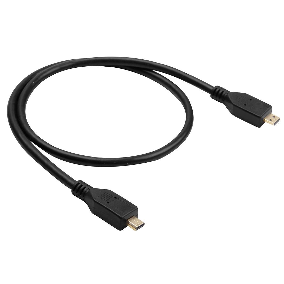 50cm Micro HDMI Male to Micro HDMI Male Connector Adapter Cable