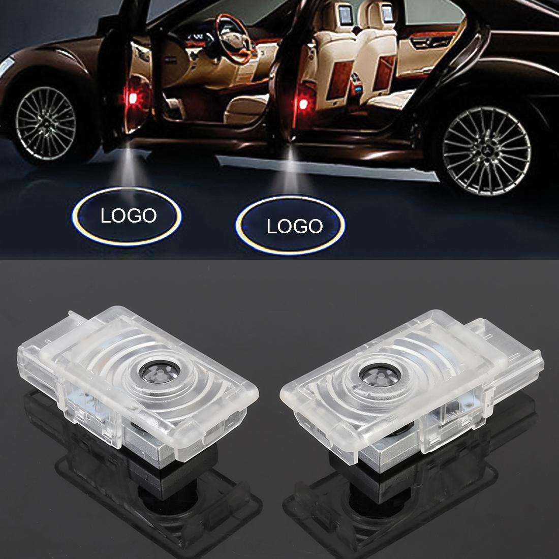 2 PCS DC12V 2W Car Door Logo Light Brand Shadow Lights Courtesy Lamp for Opel Insignia
