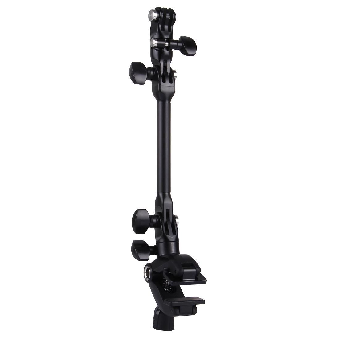 360 Degree Adjustable Guitar Bass Violin Music Stand Mount for GoPro HERO9 Black / HERO8 Black /7 /6 /5 /5 Session /4 Session /4 /3+ /3 /2 /1, Xiaoyi and Other Action Cameras