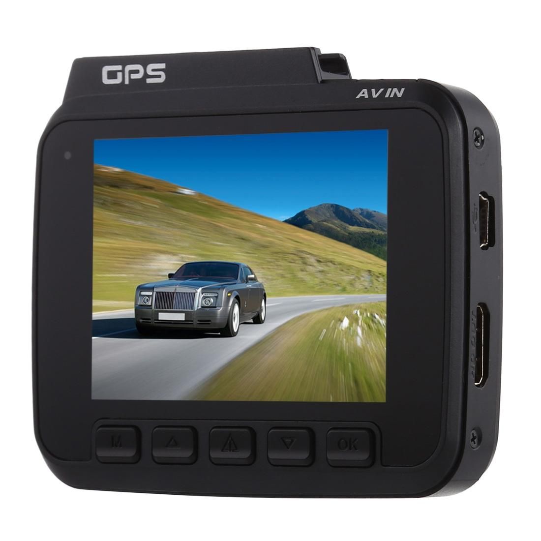 GS63H Car DVR Camera 2.4 inch LCD Screen HD 2880 x 2160P 150 Degree Wide Angle Viewing, Support Motion Detection / TF Card / G-Sensor / GPS / WiFi / HDMI (Black)