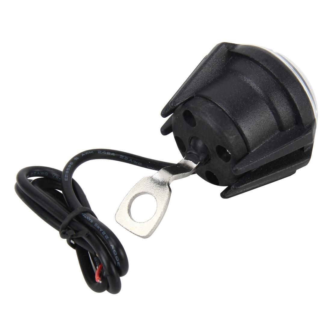 6W 400LM 1 COB Universal External Modified Motorcycle Bright Mirror Light Headlamp, DC 10-30V,