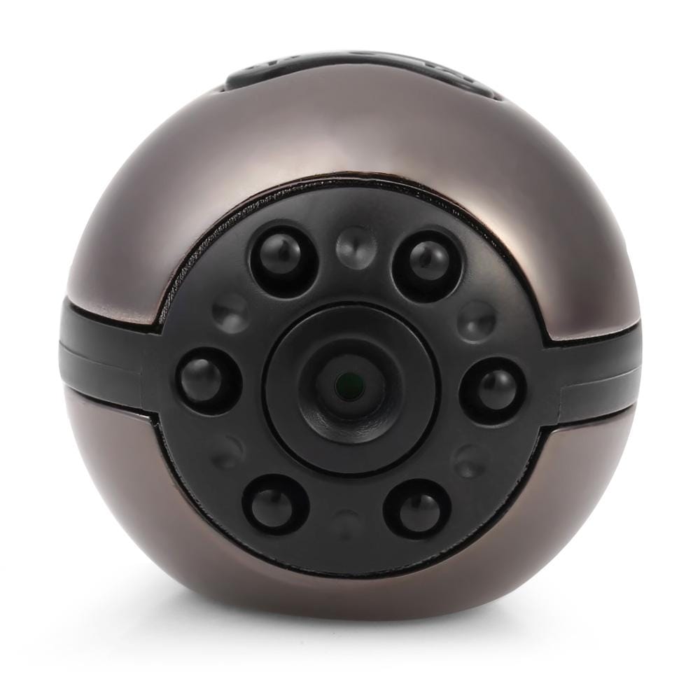 SQ9 HD 1080P Sports 360 Degree Rotation 6 Night Light Mini DV Camera, Support Motion Detection & Infrared Night Vision & TF Card
