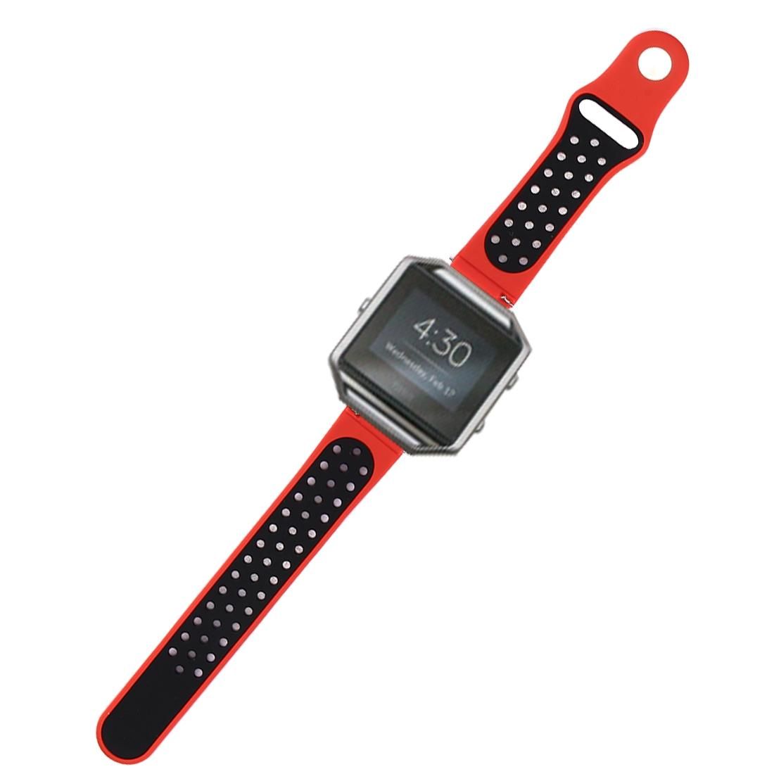 For Fitbit Blaze Watch Silicone Watchband, Length: about 24.2cm (Style7)