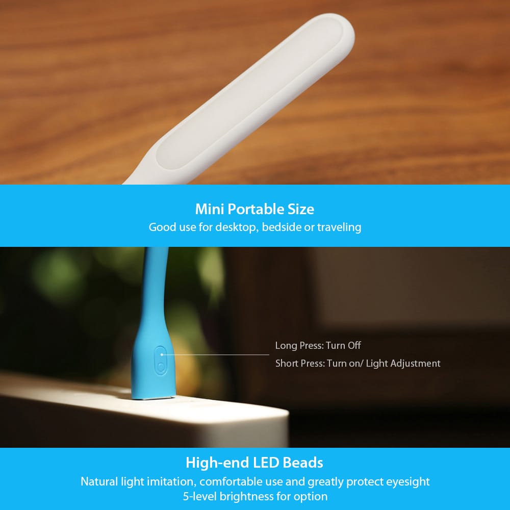 Xiaomi Mijia LED Portable Light USB Light Flexible Small