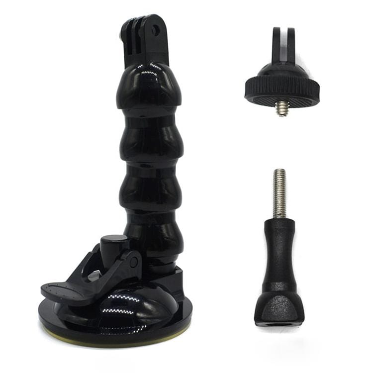 Hose Snake Arm Car Sucker Four-section Universal Suction Cup for GoPro Hero 5 Session / Xiaoayi / Xiaomi / AKASO EK5000