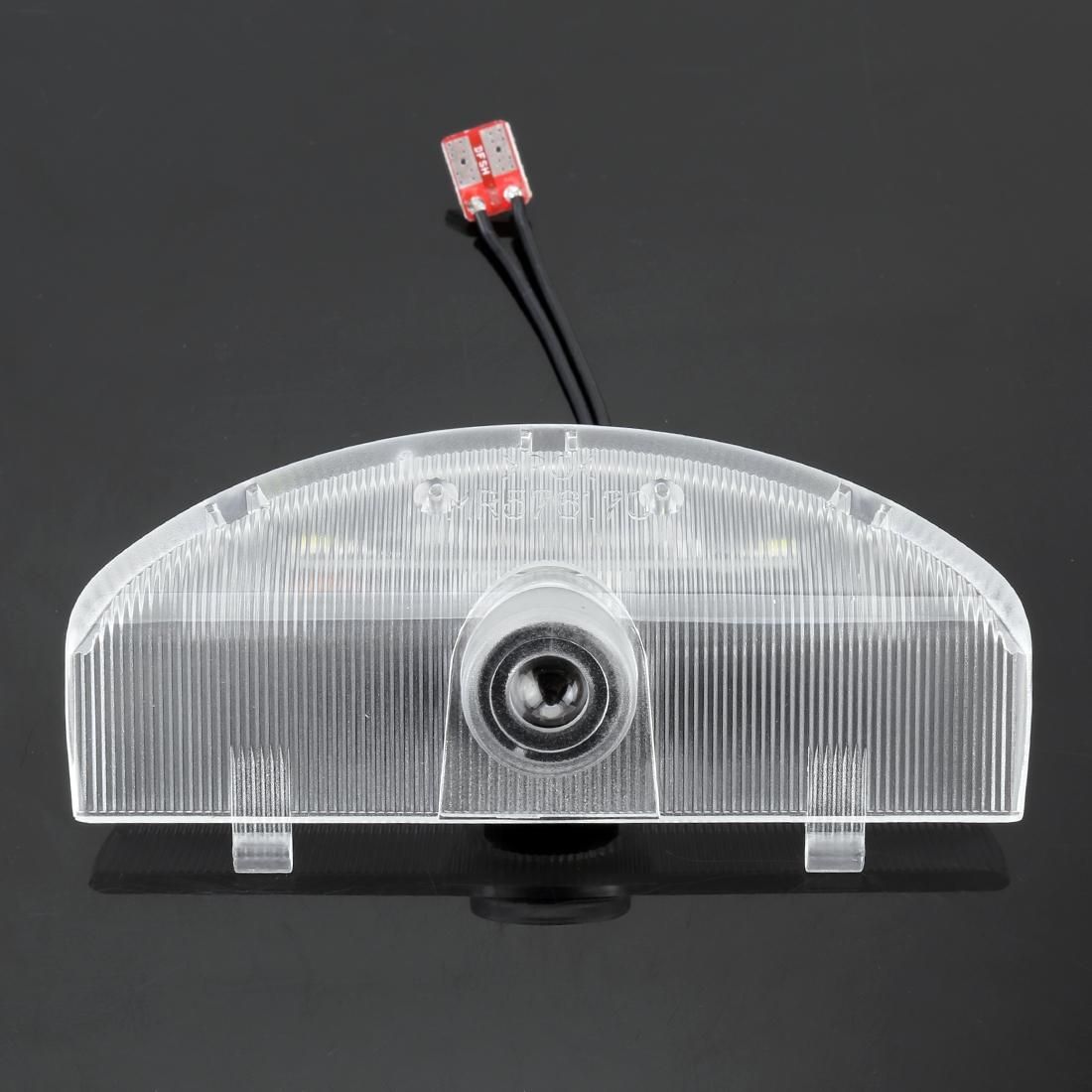2 PCS DC12V 2W Car Door Logo Light Brand Shadow Lights Courtesy Lamp for Mitsubishi Pajero 2008-2016