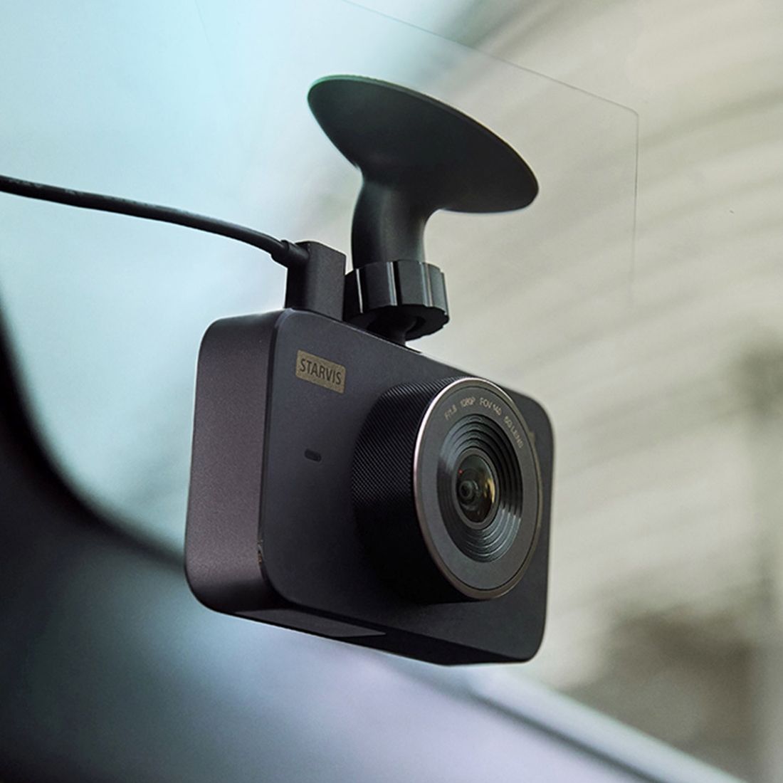 Original Xiaomi 1S 1080P 3.0 inch IPS Screen Car Recorder Camera 140 Degree Wide Angle Viewing, Support TF Card / App Viewing