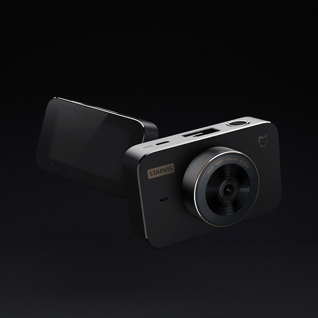 Original Xiaomi 1S 1080P 3.0 inch IPS Screen Car Recorder Camera 140 Degree Wide Angle Viewing, Support TF Card / App Viewing