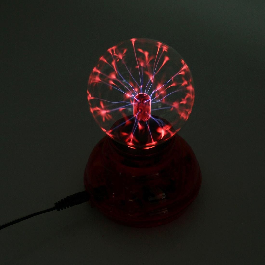 Car Auto Plasma Magic Ball Sphere Lightening Lamp with Hand-Touching Changing Pattern Model (Style2)